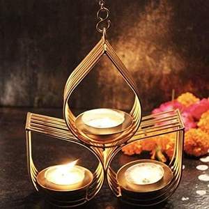 Wholesale Customize Metal <b>Wall</b> Hanging <b>Candle</b> T-Light <b>Holder</b> For Home Decorative hanging <b>Candle</b> <b>Holder</b> - Product Image 2