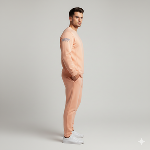Sweat-shirt à col rond en molleton tricoté ample et imprimé pour homme, respirant, confortable, de haute qualité - Product Image 3