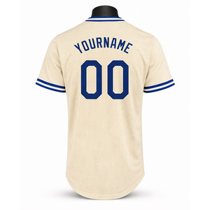 Chemise d'uniforme de baseball personnalisée à boutons, vêtements de sport pour équipes, fournisseur en gros, OEM ODM - Product Image 2