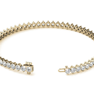 Wholesale 18k White Gold 4.7CT Brilliant Cut Lab Grown Diamond IGI Certified Classic Tennis <b>Bracelet</b> Unisex Jewelry For Women - Product Image 3