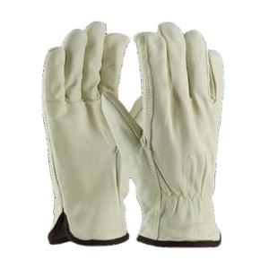 Gants de travail d'hiver en cuir respirant haute visibilité robustes sécurité réfléchissante Protection des mains industrielles jardinage ANSI classe 1 CE - Product Image 1