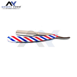 High Quality Barber <b>Razors</b> Sharp-Looking Custom Straight <b>Razor</b> Smooth Face Edged Shaving Cut Paper Coated Handle <b>Razors</b> - Product Image 4