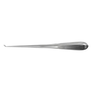 Curetas Dérmicas de un Solo Extremo, Cureta Buck Ear Recta y Afilada, Tamaño Personalizado, Acero Inoxidable de Grado Médico, Manual, de Dentavex - Product Image 2