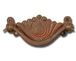 Poignées et poignées à anse en fer et laiton de style rustique classique, élégantes et rétro pour cuisines modernes - Product Image 5