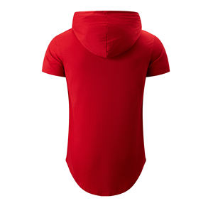 Nueva Camiseta con Capucha de Moda para Hombre, Casual, de Manga Corta, Corte Regular, Básica, para Primavera y Verano - Product Image 2