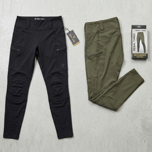 Pantalones Tácticos Regal Three Defender, Cintura Alta, Largo Completo, Elásticos en Cuatro Direcciones, 100% Poliéster, con Bolsillos, Leggings Tácticos Unisex - Product Image 1