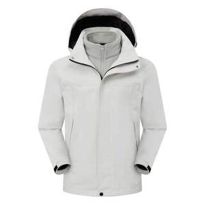 Chaqueta softshell al por mayor de 350 g/m² de poliéster impermeable para exteriores con logotipo personalizado para marcas de pesca estadounidenses - Product Image 3