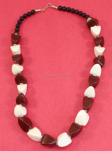 Colorful Bohemian Style Epoxy Resin Pendant Necklace Unique Statement Gold Plated Handmade Wedding Engagement Jewelry Real Bead - Product Image 5