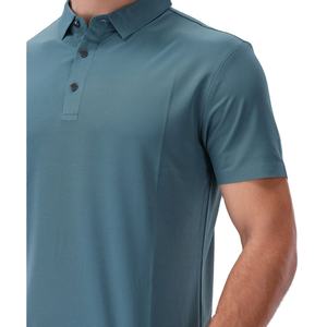 Polo de Hombre de Primera Calidad, 100% Algodón, Camisa Casual para Hombre, Servicio OEM, Cuello Alto, Logotipo Personalizado, Polo Personalizado para Hombre - Product Image 2