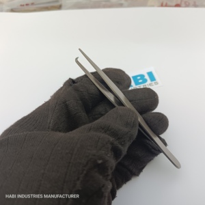แหนบถอนขนคิ้วสแตนเลสป้องกันไฟฟ้าสถิตย์ รุ่น HI-EBT-244 คุณภาพสูง ดีไซน์ใหม่ ปรับแต่งได้ จาก HABI INDUSTRIES - Product Image 6
