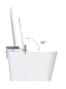 WC intelligent à poser au sol avec un pouvoir de chasse d'eau puissant - Product Image 2