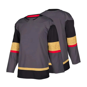 Nouvelle arrivée, maillot de hockey sur glace confortable, sur mesure, vêtements d'équipe, hiver, polyester/coton, imprimé par transfert thermique, antibactérien - Product Image 1