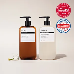 Skin U INNOSCENT Gel de ducha de alta calidad 500g 2 opciones-Eau De Floral o Sunset Orange Good Variety - Product Image 1