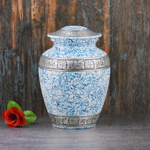 Falah International American Style Cremation Urns Adult <b>Memorial</b> Urns High Demand Unique Design Aluminium Cremation Urns 2026 - Product Image 3