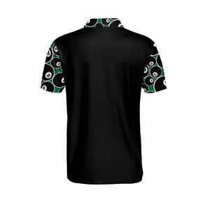 Prix de gros OEM, t-shirt polo pour homme en sublimation, respirant, confortable, qualité supérieure, prix abordable, polos pour homme - Product Image 5