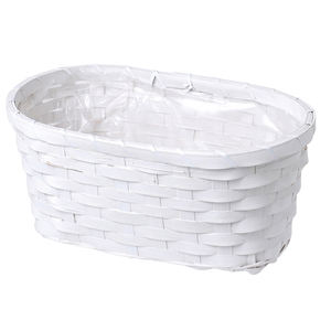 Eco-Friendly Rustic Minimalist Handmade Bamboo Flower <b>Basket</b> for Indoor <b>Plants</b> - Product Image 2