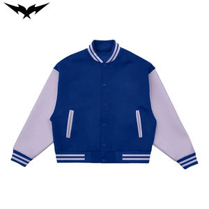 Chaqueta Universitaria de Béisbol Bordada Personalizada de Alta Calidad, Chaqueta de Invierno Elegante y Moderna - Product Image 3