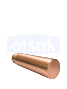 ขวดน้ำทองแดงพรีเมียม OTSAK ดีไซน์หรูหราทันสมัย ฝาปิดทองแดงแบบด้าน พกพาสะดวก ใช้ได้ทั้งในออฟฟิศ กลางแจ้ง บ้าน และแคมป์ปิ้ง ขนาด 34 ออนซ์ 1000 มล. - Product Image 5