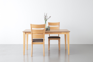 Mesa de Comedor Rectangular Premium de 6 Plazas, Mesa de Cocina de Madera Maciza, Muebles Familiares de Madera Natural para el Hogar - Product Image 5