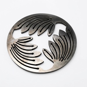 Heavy Duty Iron Trivet for Hot Dishes Round Heat Resistant Metal Pot Holder Kitchen Countertop Protection and Dining Accessory - Product Image 3