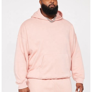 Sudadera con Capucha de Estilo Urbano para Hombre, 100% Algodón, Gruesa, con Estampado de Logotipo 3D, Sudadera con Capucha Completa para Hombre - Product Image 4