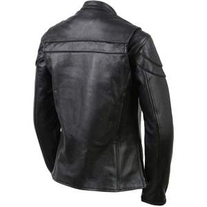 Chaqueta de Motocicleta Estilo Scooter Deportiva y Elegante para Mujer 2025, Estilo Bomber Elegante, Hecha de Piel de Cordero de Alta Calidad - Product Image 2