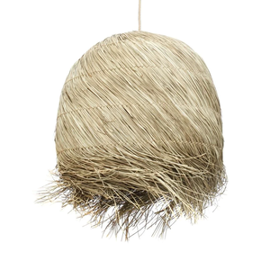 Premium Quality Handmade Rustic Seagrass Lampshade Eco Friendly Woven Lightweight Ceiling Light Cover for Home by Vietrustic - Product Image 1