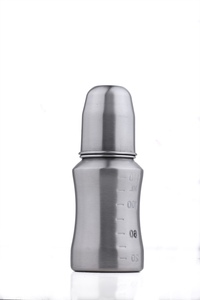 Compact stainless steel feeding <b>bottle</b> durable design modern kitchen tool sleek container liquids versatile everyday households - Product Image 6