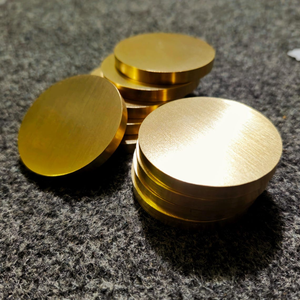 Disques en laiton massif ronds, vierges, pour gravure laser, estampage personnalisé, jetons personnalisés, fabrication de bijoux, bricolage - Product Image 5