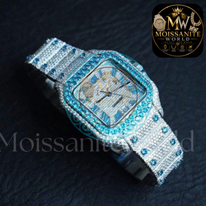 Wholesale Supply Fashionable Moissanite Diamond <b>Watch</b> Premium <b>Wrist</b> <b>Watch</b> with Sparkling Stone Decoration <b>for</b> Daily and Party - Product Image 4