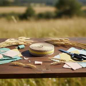 Nastro di Iuta Ilan 2,5 Cm x 150 Cm Circa per Cinghie di Borse - Product Image 2