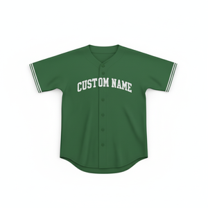 Wholesale Mens Custom Baseball Jersey Button <b>Down</b> Shirts Short Sleeve Softball Wear Shirt Fully Custom Tackle Twill Embroidery - Product Image 4