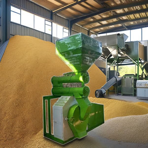 Máquina de fabricación de pellets de alimentación 2TPH de alto rendimiento Nueva unidad de producción de piensos - Product Image 1