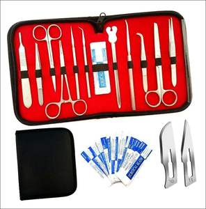 Nouveauté : Kit de dissection manuel en acier inoxydable pour étudiants - Outils de dissection pour étudiants en entomologie et anatomie - Product Image 1