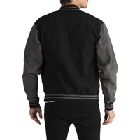 Veste de baseball en molleton pour homme, personnalisée, de qualité supérieure, la plus populaire de Bolza International, col rond, imperméable, coupe-vent, respirante