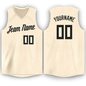 Maillots de basket brodés en gros pour hommes, en tissu mesh respirant, maillots d'équipe personnalisés par sublimation, vêtements de sport, service OEM, pas cher - Product Image 6