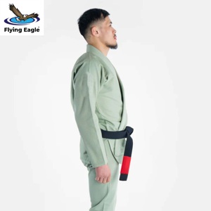 Vêtements de sport de karaté en gros, uniforme de BJJ, extensible, 100% coton, logo personnalisé - Product Image 2