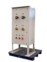 Gabinete de Distribución de Bajo Voltaje Industrial de 1250A y 400V, Caja de Control Eléctrico de Acero IP44 RAL7035, Caja de Distribución de Polvo