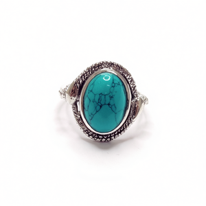 <b>Turquoise</b> Fashion <b>Ring</b> 5.5 Grams Weight - Product Image 2