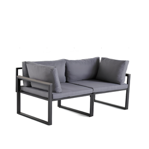 Modern Outdoor Garden Set Metal Patio <b>Sofa</b> <b>Table</b> Cushioned Deck Furniture High <b>End</b> Waterproof Lawn Terrace Modular <b>Sofa</b> - Product Image 6