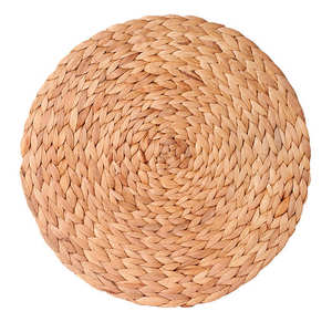 Tapetes Hechos a Mano de Jacinto de Agua, 3mm de Grosor, Ecológicos, Estilo Bohemio, 200mm de Diámetro, Decoración de Mesa, Dai Ngan Dzung, Fábrica de Vietnam - Product Image 2