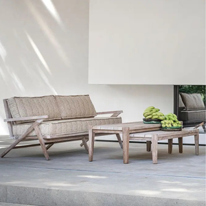 Sofá de Madera de Teca para Exteriores en Oferta, de 2 a 5 Plazas, Moderno, Suave, Resistente a la Intemperie, Fabricante de Muebles - Product Image 4