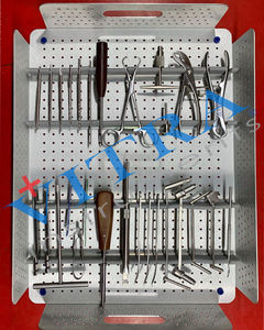 Ensemble d'instruments LCP pour petits fragments en acier inoxydable - Product Image 1