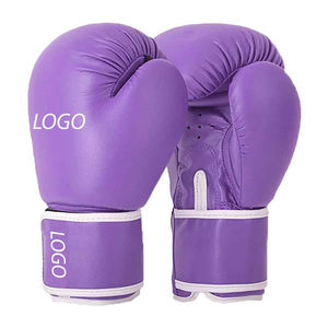 Gants de boxe en cuir vert vif unisexe pour entraînement, sparring et fitness, avec sangle de poignet réglable et fermeture auto-agrippante, personnalisables - Product Image 2