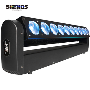ไฟหัวเคลื่อนที่ SHEHDS 10x40W RGBW 4in1 Beam Moving Head Light LED Wall Wash สำหรับเวที แสงสีสำหรับงานดีเจ บาร์ คลับ - Product Image 1