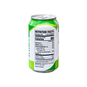 น้ำมะพร้าวสดบรรจุกระป๋อง 330 มล. แบบ OEM/ODM 24 เดือน รับผลิตภายใต้แบรนด์ของคุณเอง น้ำผลไม้และน้ำผัก เวียดนาม - Product Image 2