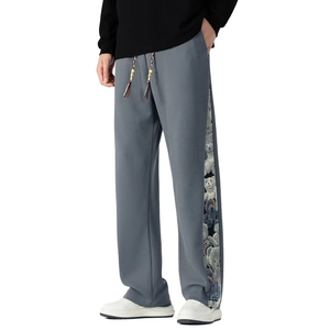 Pantalones Deportivos de Hombre, Estilo Jogger, Casuales, Holgados, Vintage, Corte Bootcut, Ligeros, para Invierno - Product Image 3