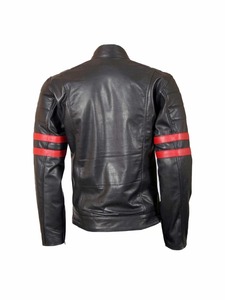 Veste en cuir noir X-Men Origins Wolverine - Product Image 2