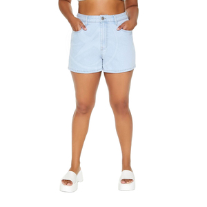 กางเกงขาสั้นผ้าแคนวาสผู้หญิงทันสมัย ซิปหน้า เอวกลาง ใส่สบายช่วงฤดูร้อน แห้งเร็ว เป็นมิตรกับสิ่งแวดล้อม - Product Image 5