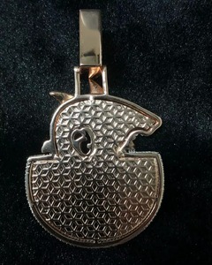 Colgante de Delfín de Lujo de Plata 925 con Moissanita, Microincrustaciones, Estilo Hip Hop Iced Out, Bling para Raperos, Pasa la Prueba del Diamante - Product Image 6